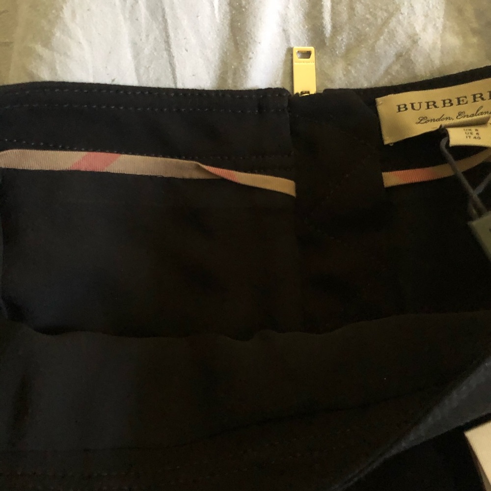 NWT Burberry pleated skirt